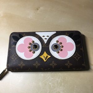 Louis Vuitton owl limited edition wallet